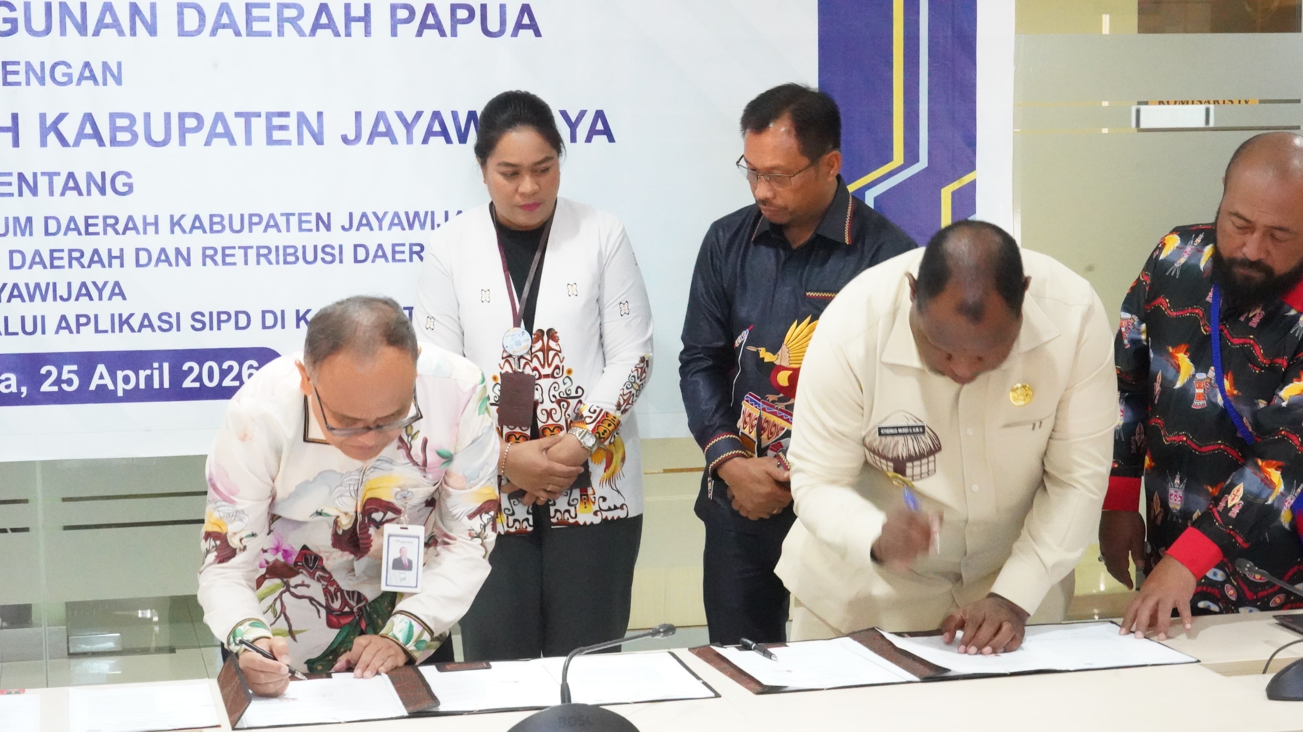Pemerintah Kabupaten Jayawijaya melalui BPKAD menjalin kerja sama strategis dengan Bank Papua